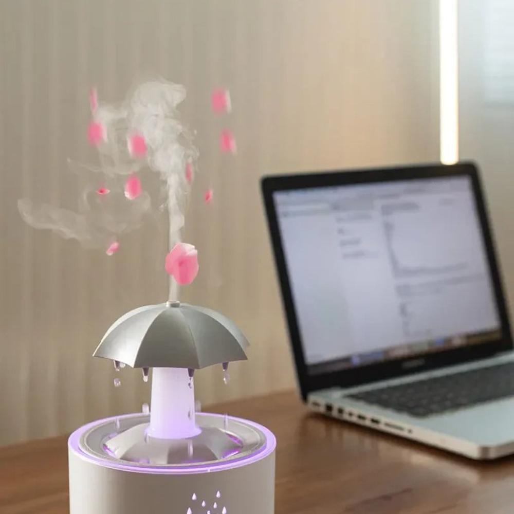 Raindrop Air Humidifier & Essential Oil Diffuser