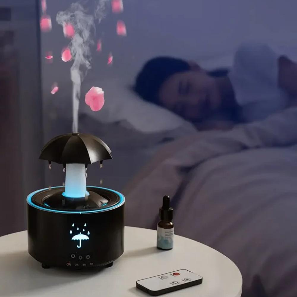 Raindrop Air Humidifier & Essential Oil Diffuser