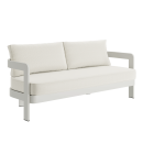 N3 Stone Three Seater Sofa Cirrus Textured Weave